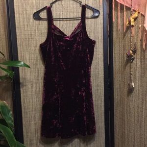 Velvet vintage dress